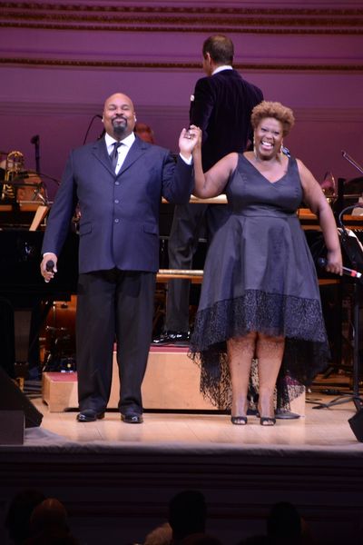 James Monroe Iglehart and Capathia Jenkins Photo