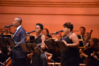 Michael McElroy, Anastasia Talley and Crystal Monee Hall Photo