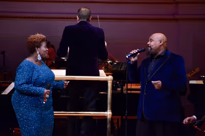 Capathia Jenkins, Steven Reineke and James Monroe Iglehart Photo