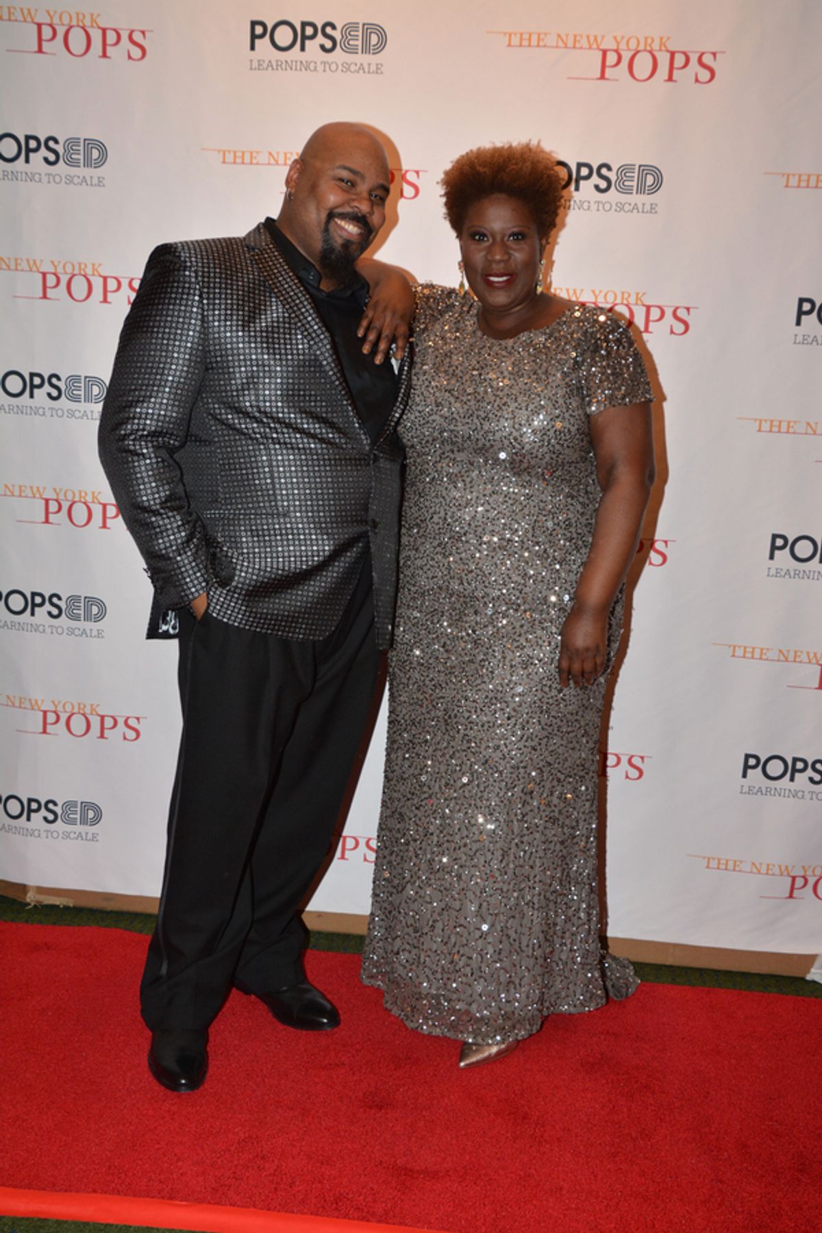 James Monroe Iglehart and Capathia Jenkins at 