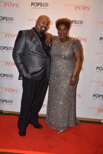 James Monroe Iglehart and Capathia Jenkins Photo
