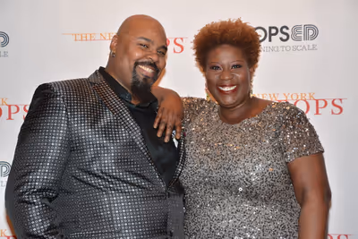 James Monroe Iglehart and Capathia Jenkins Photo