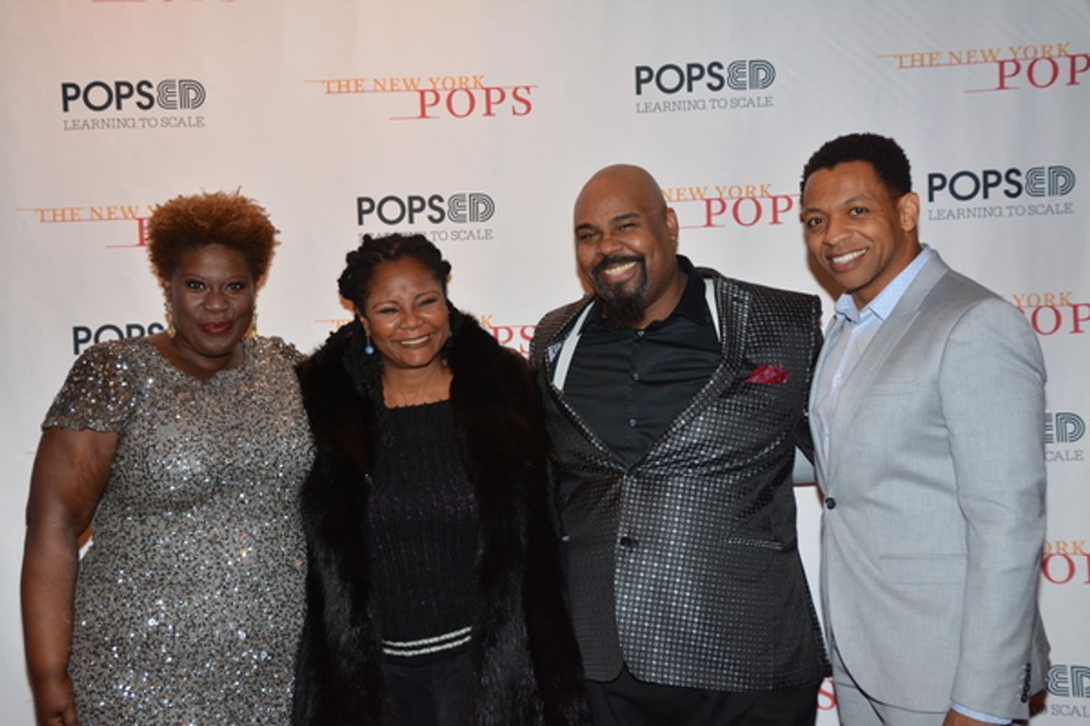 Carpathia Jenkins, Tonya Pinks, James Monroe Igehart and Derrick Baskin at 