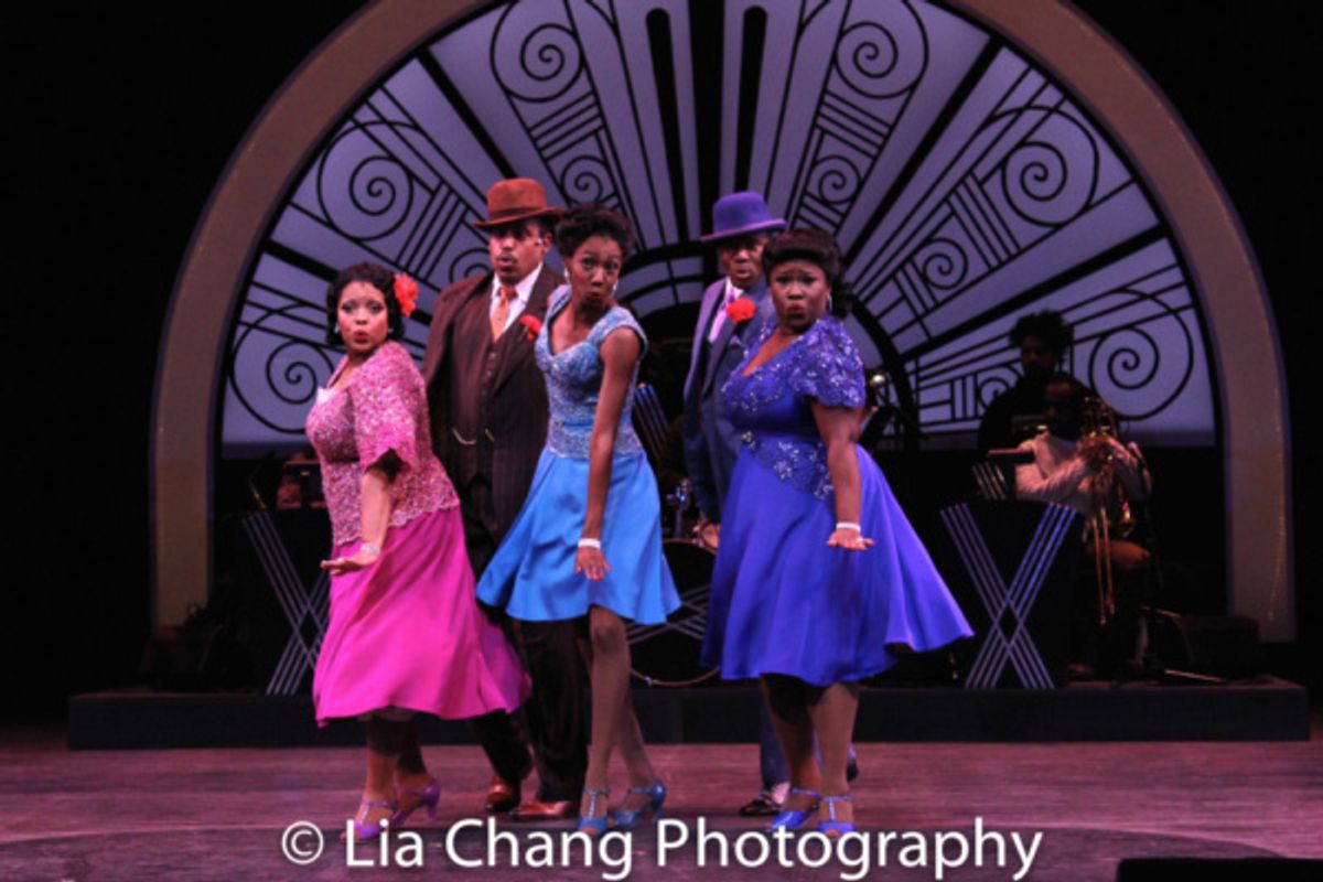 Rheaume Crenshaw, David Samuel, Zurin Villanueva, 
Borris York and Johmaalya Adelekan
 at 