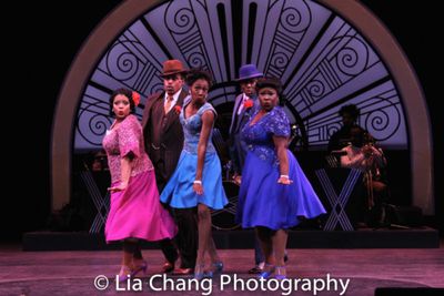 Rheaume Crenshaw, David Samuel, Zurin Villanueva, 
Borris York and Johmaalya Adelekan Photo