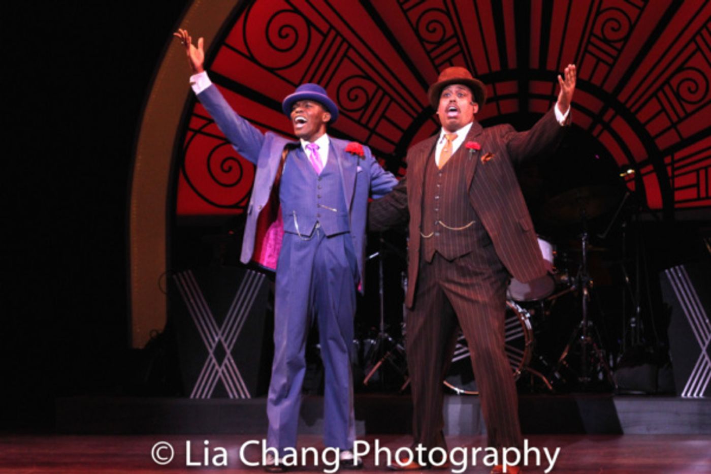 Photo Flash: Rheaume Crenshaw, Johmaalya Adelekan, David Samuel, Zurin Villanueva and Borris York In Crossroads Theatre's AIN'T MISBEHAVIN' At NJPAC  Image