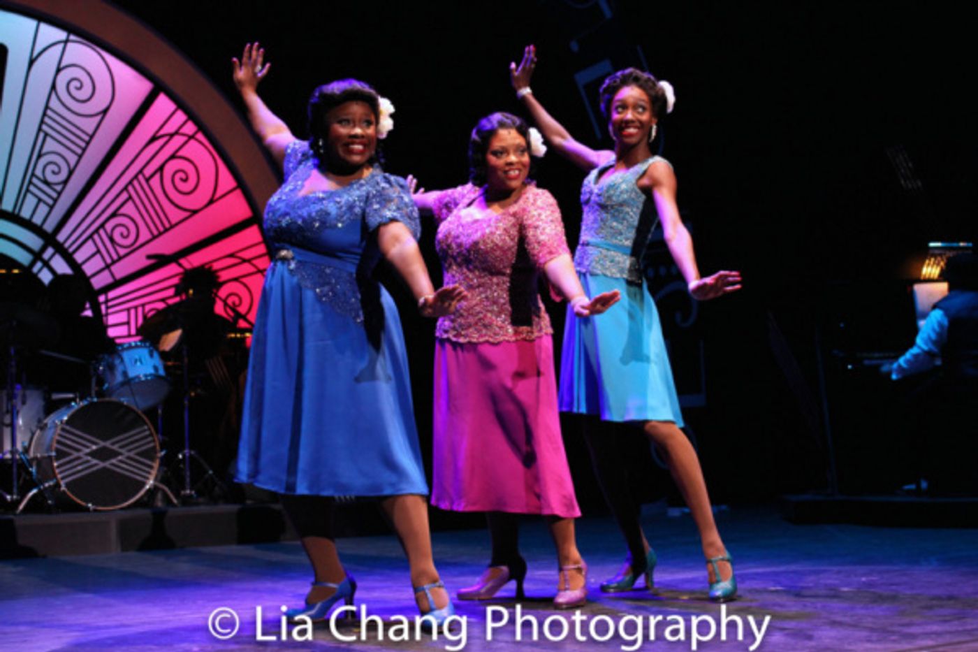 Photo Flash: Rheaume Crenshaw, Johmaalya Adelekan, David Samuel, Zurin Villanueva and Borris York In Crossroads Theatre's AIN'T MISBEHAVIN' At NJPAC  Image