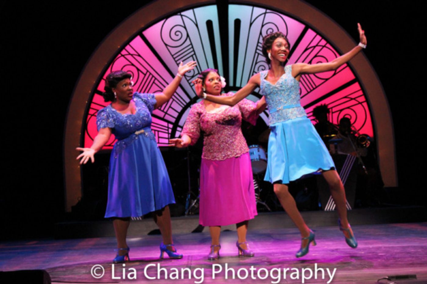 Photo Flash: Rheaume Crenshaw, Johmaalya Adelekan, David Samuel, Zurin Villanueva and Borris York In Crossroads Theatre's AIN'T MISBEHAVIN' At NJPAC  Image