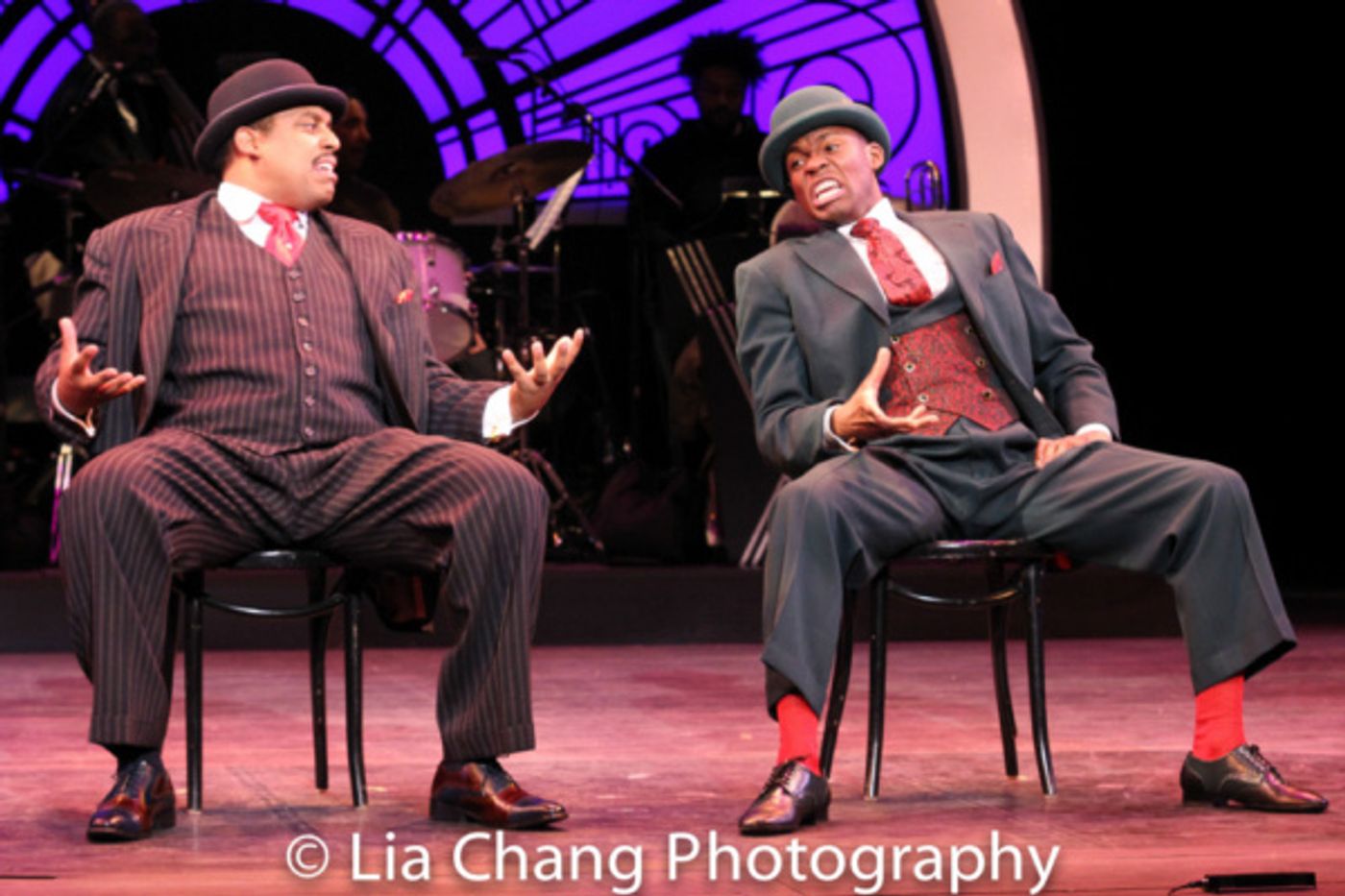 Photo Flash: Rheaume Crenshaw, Johmaalya Adelekan, David Samuel, Zurin Villanueva and Borris York In Crossroads Theatre's AIN'T MISBEHAVIN' At NJPAC  Image