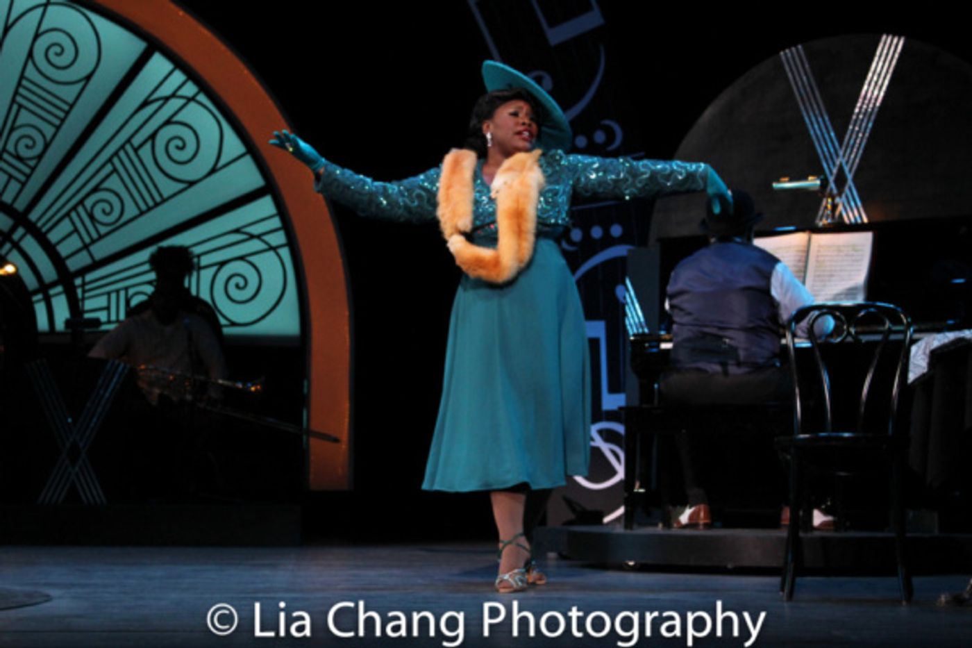 Photo Flash: Rheaume Crenshaw, Johmaalya Adelekan, David Samuel, Zurin Villanueva and Borris York In Crossroads Theatre's AIN'T MISBEHAVIN' At NJPAC  Image