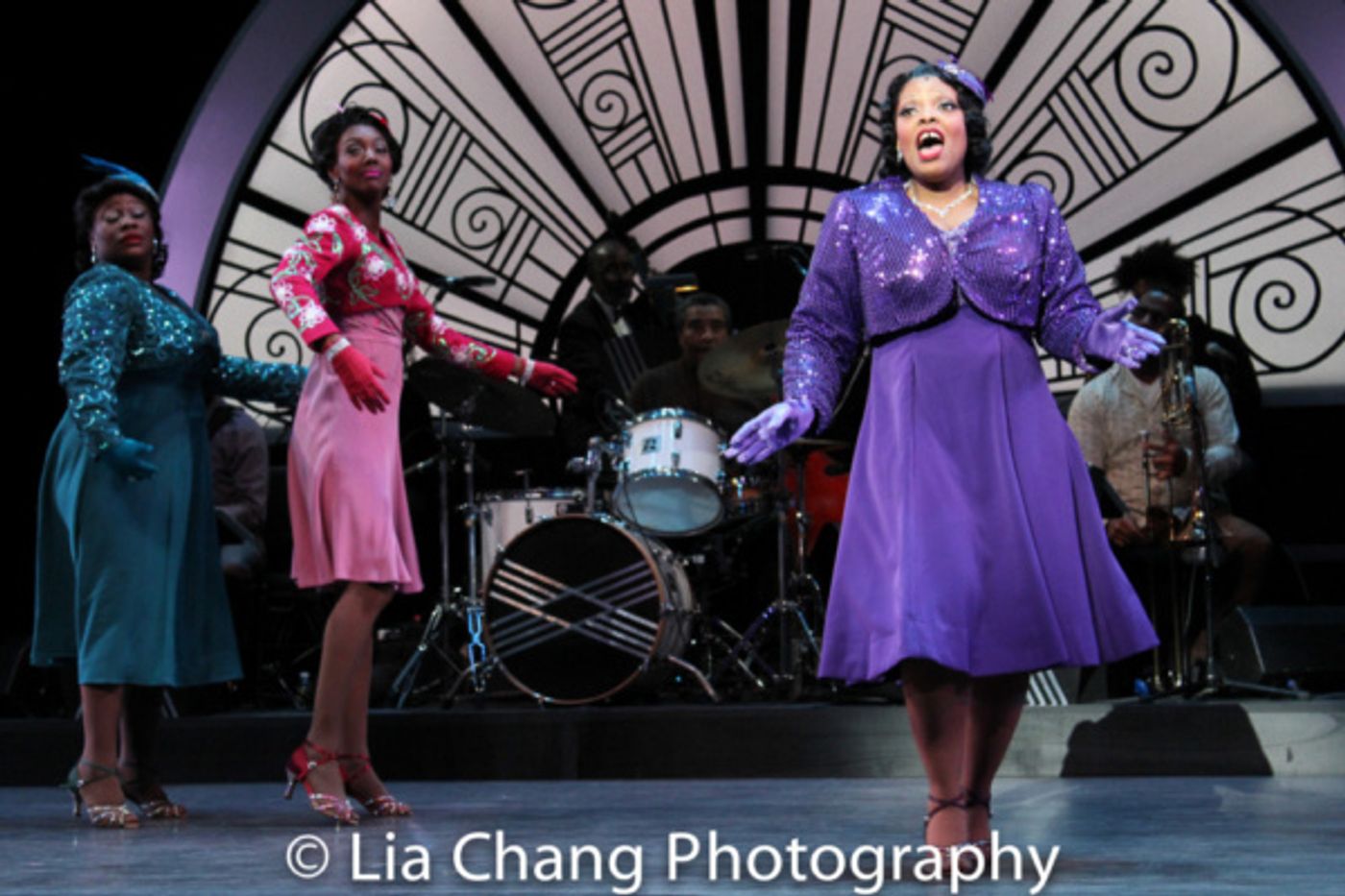 Photo Flash: Rheaume Crenshaw, Johmaalya Adelekan, David Samuel, Zurin Villanueva and Borris York In Crossroads Theatre's AIN'T MISBEHAVIN' At NJPAC  Image