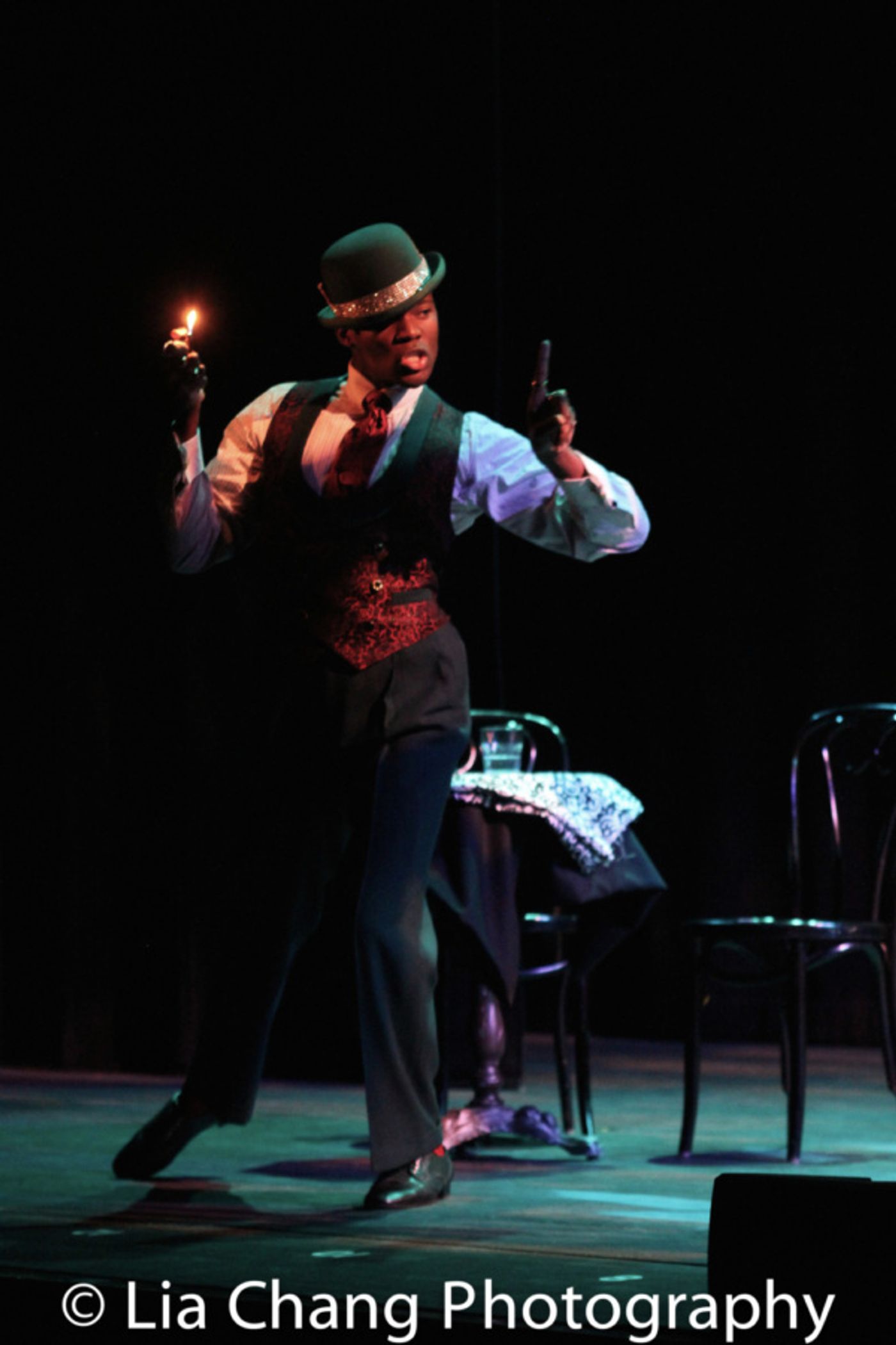 Photo Flash: Rheaume Crenshaw, Johmaalya Adelekan, David Samuel, Zurin Villanueva and Borris York In Crossroads Theatre's AIN'T MISBEHAVIN' At NJPAC  Image