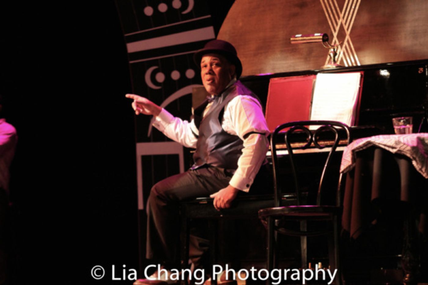 Photo Flash: Rheaume Crenshaw, Johmaalya Adelekan, David Samuel, Zurin Villanueva and Borris York In Crossroads Theatre's AIN'T MISBEHAVIN' At NJPAC  Image