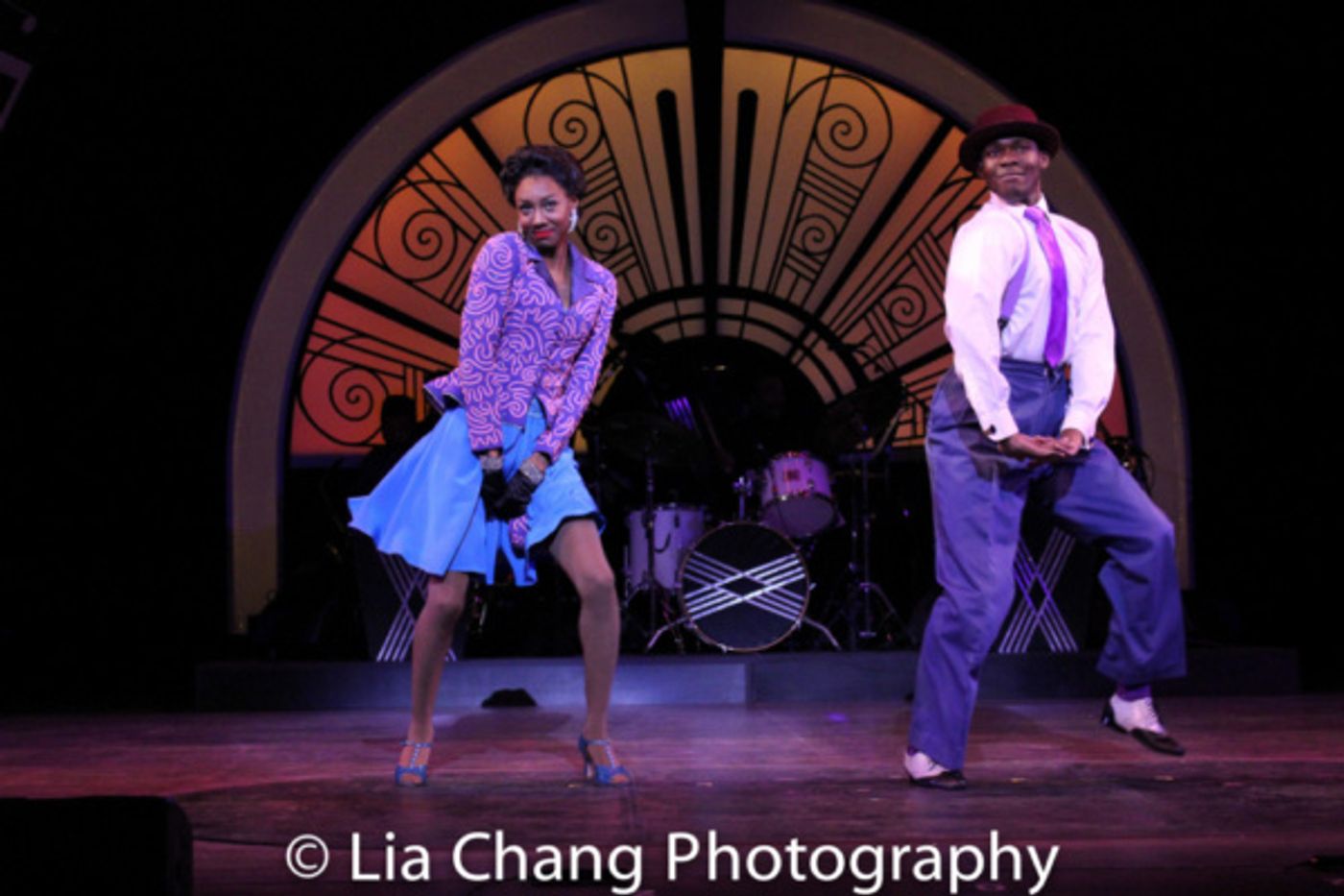 Photo Flash: Rheaume Crenshaw, Johmaalya Adelekan, David Samuel, Zurin Villanueva and Borris York In Crossroads Theatre's AIN'T MISBEHAVIN' At NJPAC  Image