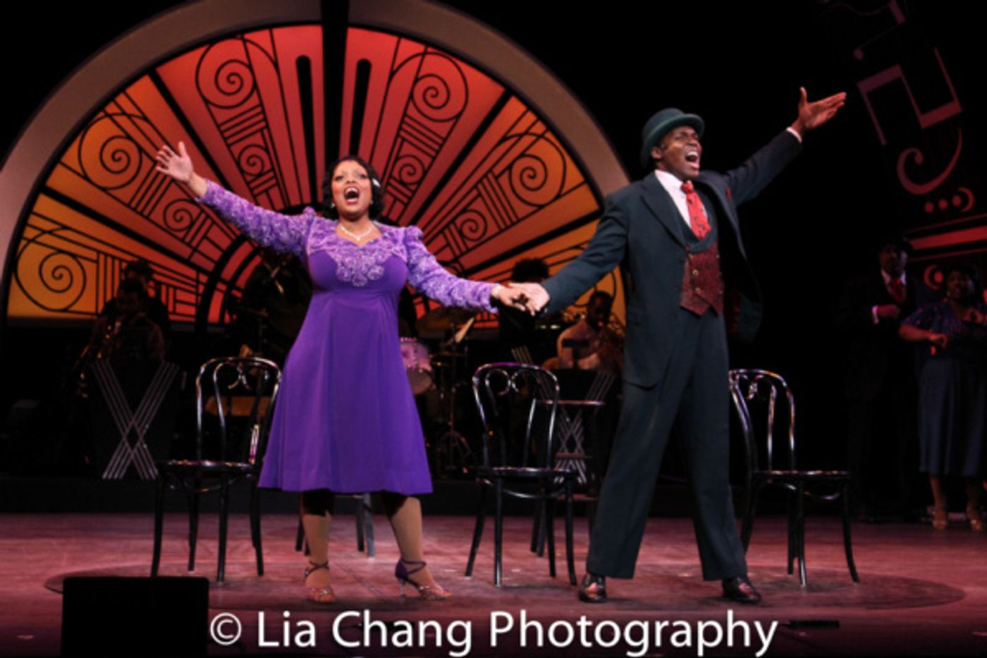 Photo Flash: Rheaume Crenshaw, Johmaalya Adelekan, David Samuel, Zurin Villanueva and Borris York In Crossroads Theatre's AIN'T MISBEHAVIN' At NJPAC  Image