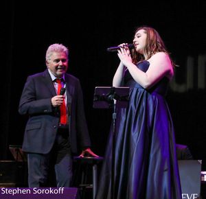 Steve Tyrell & Makayla Forgione @ BroadwayWorld Steve Tyrell & Makayla Forgione Photo