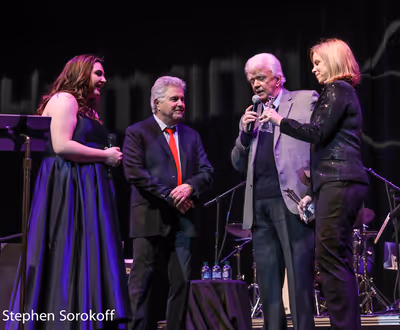 Makayla Forgione, Steve Tyrell, Dick Robinson, Missy Petow Robinson Photo
