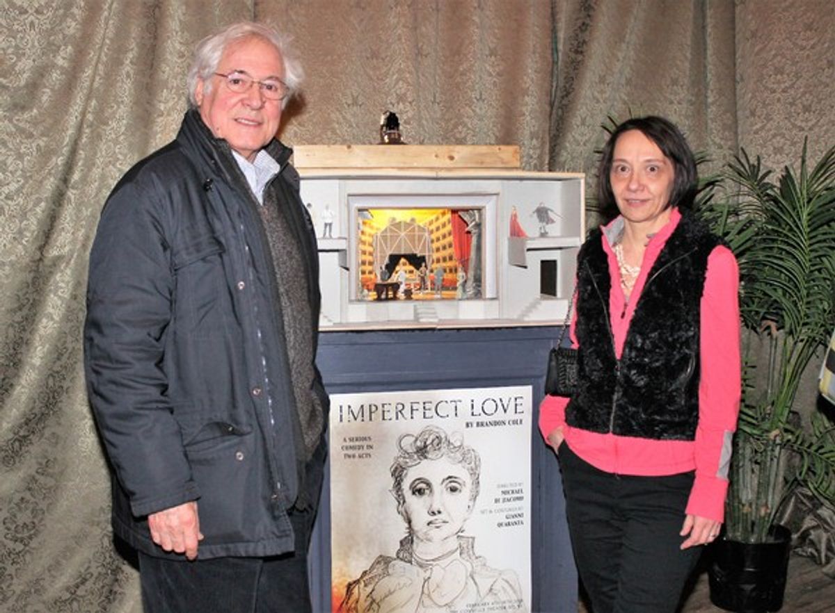 Ginni Quaranta and Dorota Czrner at Meet the Company of Brandon Cole's IMPERFECT LOVE