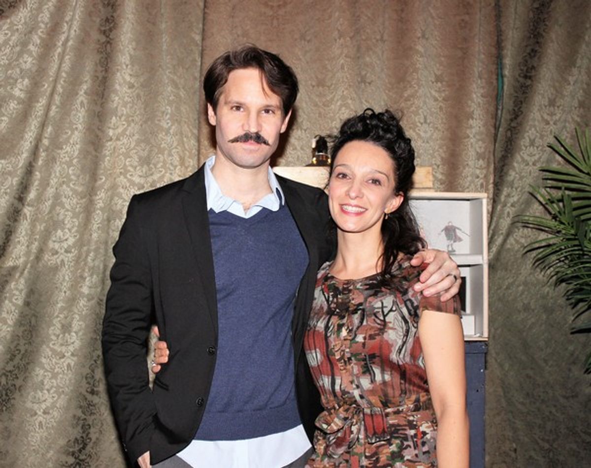 Rodrigo Lopresti and Cristina Spino at 