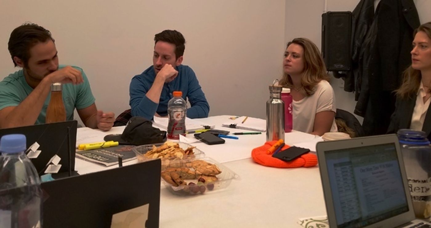 Photo Flash: Two Cups and a String Theatre's ONE MORE TIME WITH MALICE Has First Table Read  Image