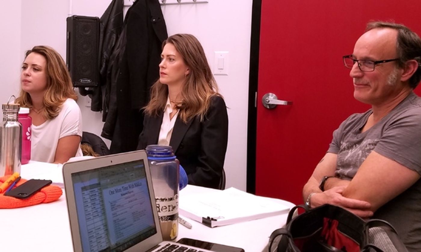 Photo Flash: Two Cups and a String Theatre's ONE MORE TIME WITH MALICE Has First Table Read  Image