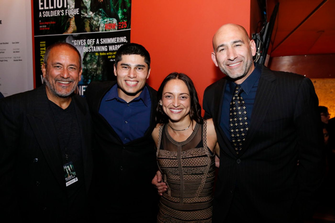 Photo Flash: Inside Opening Night of Center Theatre Group's ELLIOT, A SOLDIER'S FUGUE  Image