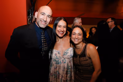 From left, cast member Jason Manuel OlazÃ¡bal, actor Sabina Zuniga Varela and cast  Photo