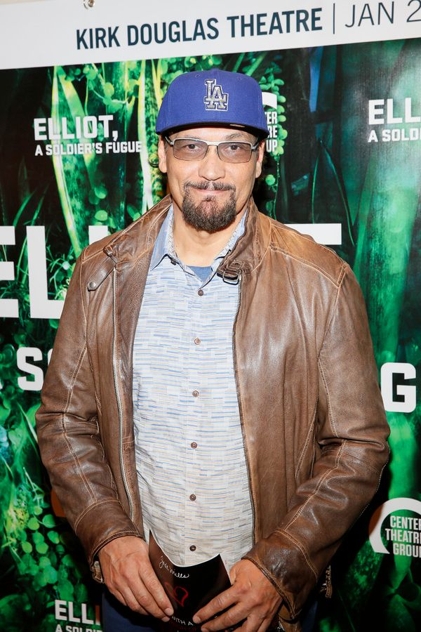 Actor Jimmy Smits attends the opening night performance of ??Elliot, A Soldier? Photo