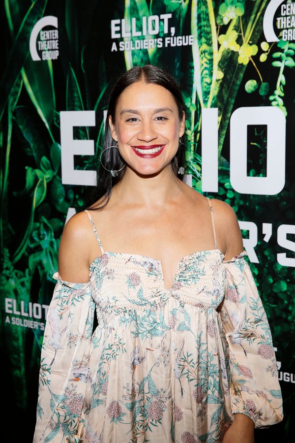 Actor Sabina Zuniga Varela attends the opening night performance of â€œElliot, A  Photo