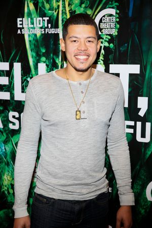 Elliot Ruiz attends the opening night performance of â€"Elliot, A Soldier’s Fugue†at Center Theatre Group's Kirk Douglas Theatre on February 3, 2018, in Culver City, California. (Photo by Ryan Miller/Capture Imaging) @ BroadwayWorld Elliot Ruiz attends the opening night performance of â€"Elliot, A Soldier’ Photo