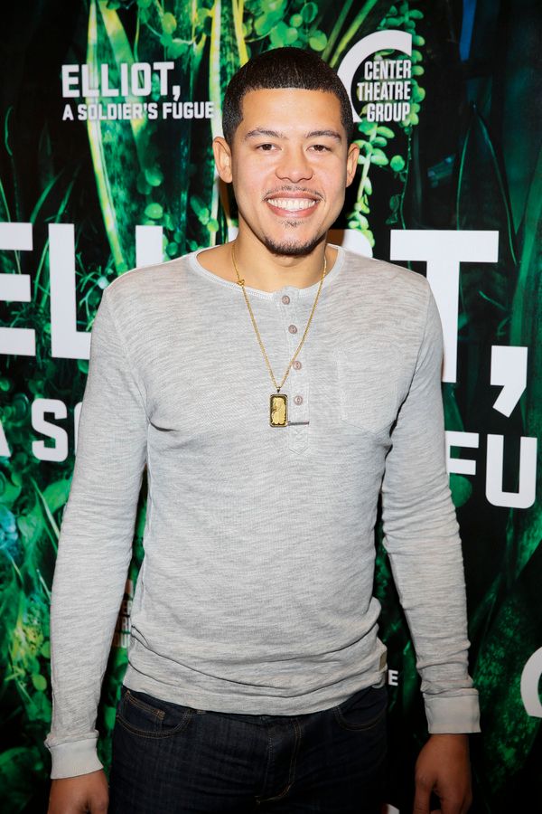 Elliot Ruiz attends the opening night performance of â€œElliot, A Soldierâ€™ Photo