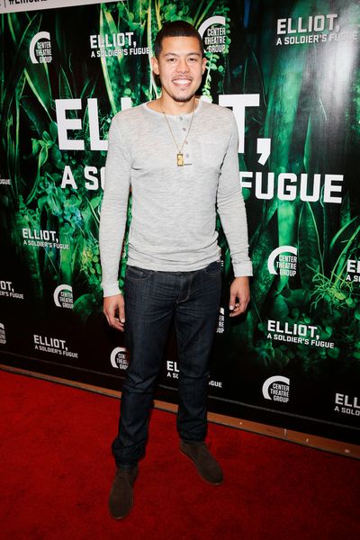 Elliot Ruiz attends the opening night performance of â€œElliot, A Soldierâ€™ Photo