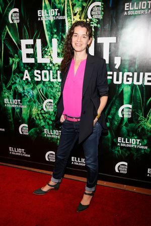 Playwright Quiara AlegrÃa Hudes attends the opening night performance of “Elliot, A Soldier’s Fugue†at Center Theatre Group's Kirk Douglas Theatre on February 3, 2018, in Culver City, California. (Photo by Ryan Miller/Capture Imaging) @ BroadwayWorld Playwright Quiara AlegrÃa Hudes attends the opening night performance of “El Photo