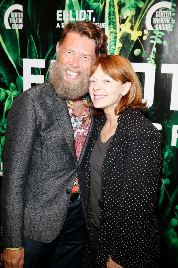 Daniel Henning and actor Frances Fisher attend the opening night performance of â€ Photo