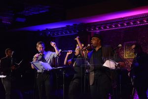 Chad Kimball, Felicia Boswell and J. Bernard Calloway @ BroadwayWorld Chad Kimball, Felicia Boswell and J. Bernard Calloway Photo