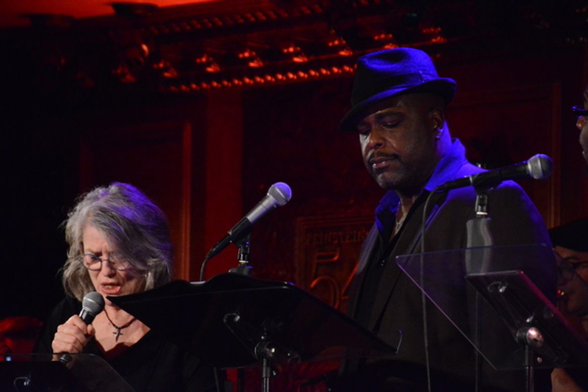 Cass Morgan and J. Bernard Calloway at 