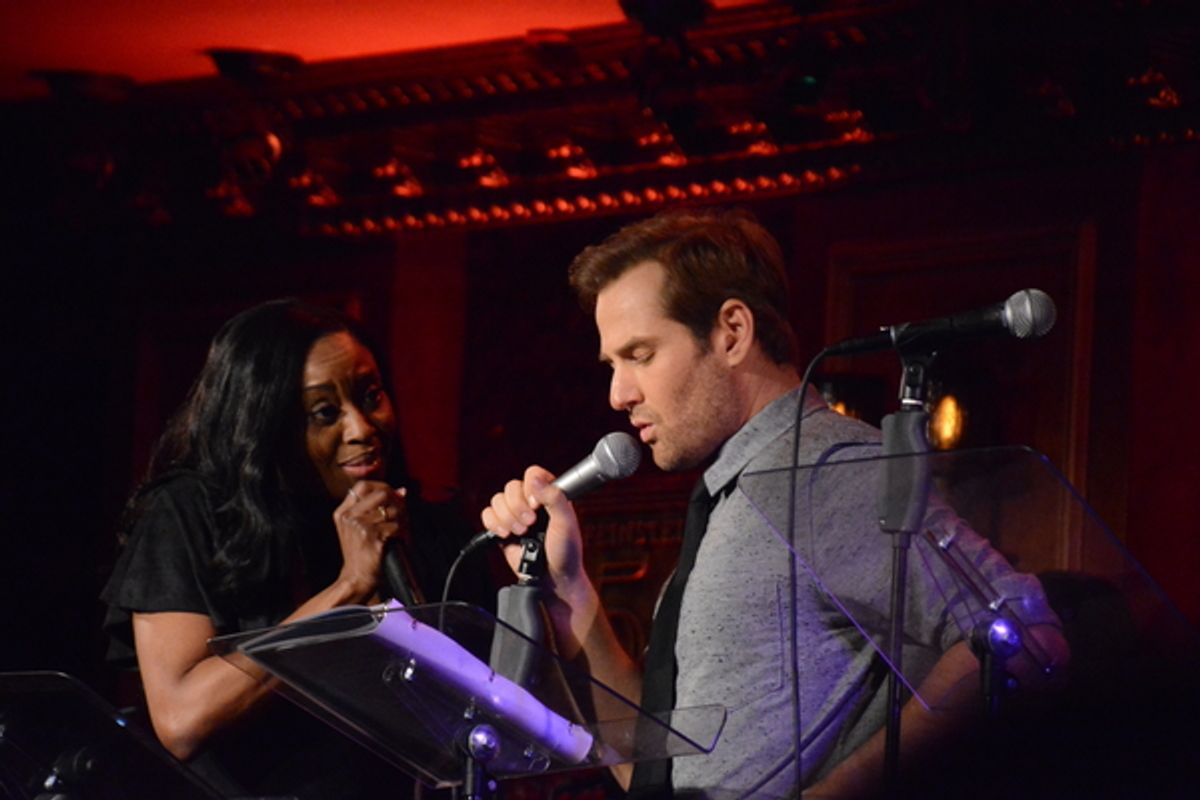 Felicia Boswell and Chad Kimball at 