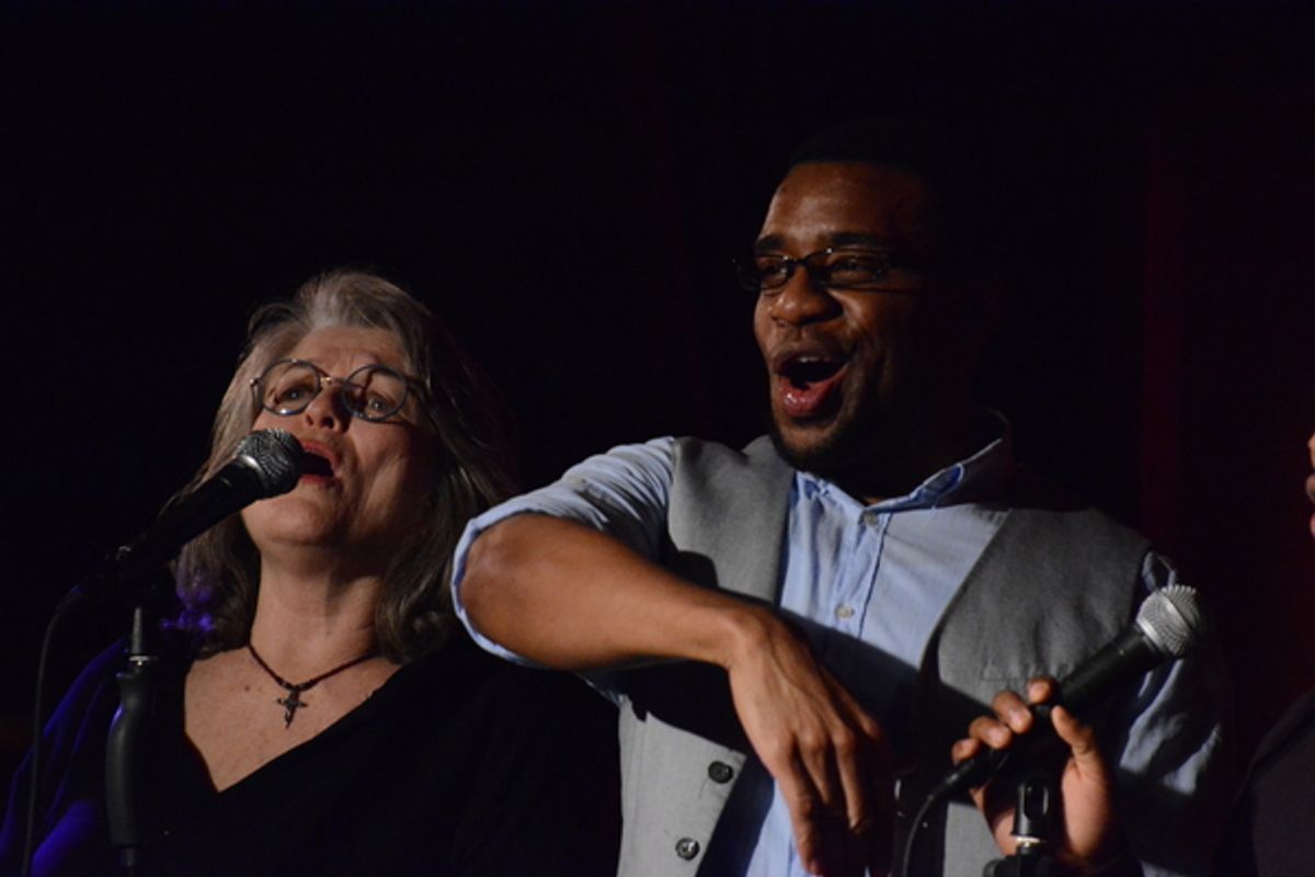 Cass Morgan and Antoine L. Smith at 