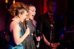Jessica Vosk and Kara Lindsay in Being Green at 54 Below @ BroadwayWorld Jessica Vosk and Kara Lindsay in Being Green at 54 Below Photo