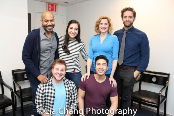 (Front Row) F. Michael Haynie, Devin Ilaw; (Back Row)
Darius de Haas, Krystina Alabad Photo