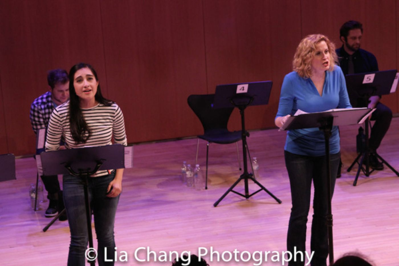 Photo Flash: Christiane Noll, Devin Ilaw,?Darius De Haas, Krystina Alabado, F.?Michael Haynie And Colin Hanlon in Benefit Reading Of NEXT TO?NORMAL  Image