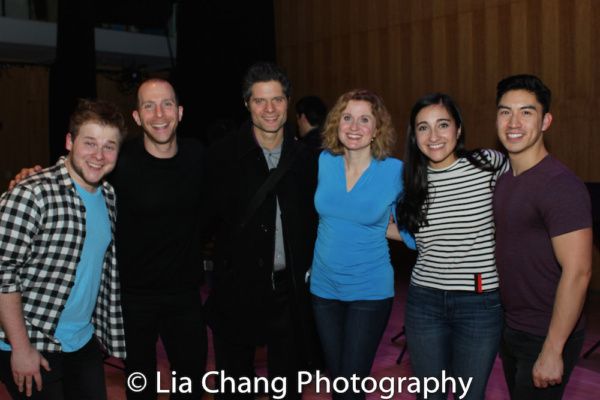 F. Michael Haynie, Charlie Alterman, Tom Kitt, Christiane Noll,  Krystina Alabado, De Photo