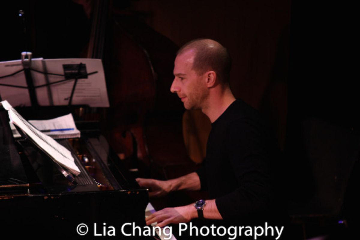 Musical director Charlie Alterman at 