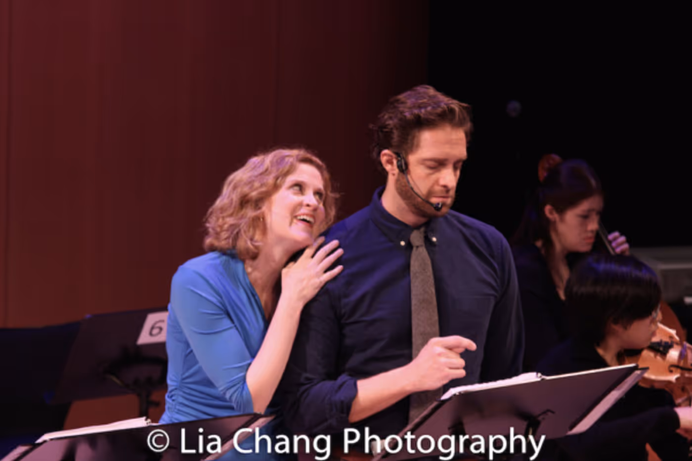 Photo Flash: Christiane Noll, Devin Ilaw,?Darius De Haas, Krystina Alabado, F.?Michael Haynie And Colin Hanlon in Benefit Reading Of NEXT TO?NORMAL  Image