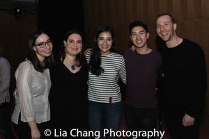 Daniella Caggiano, Rachel Kunstadt, Krystina Alabado, Devin Ilaw and Charlie Alterman Photo