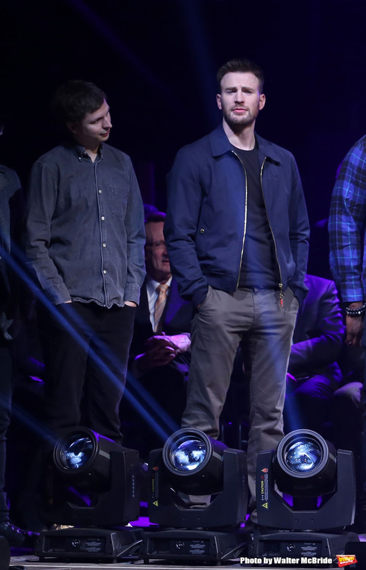 Trip Cullman, Michael Cera and Chris Evans  at 