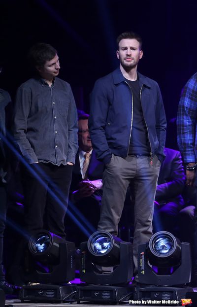 Trip Cullman, Michael Cera and Chris Evans  Photo