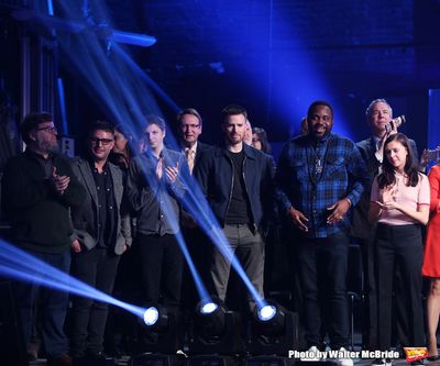 Kenneth Lonergan, Trip Cullman, Michael Cera, Chris Evans, Brian Tyree Henry and Bel  Photo