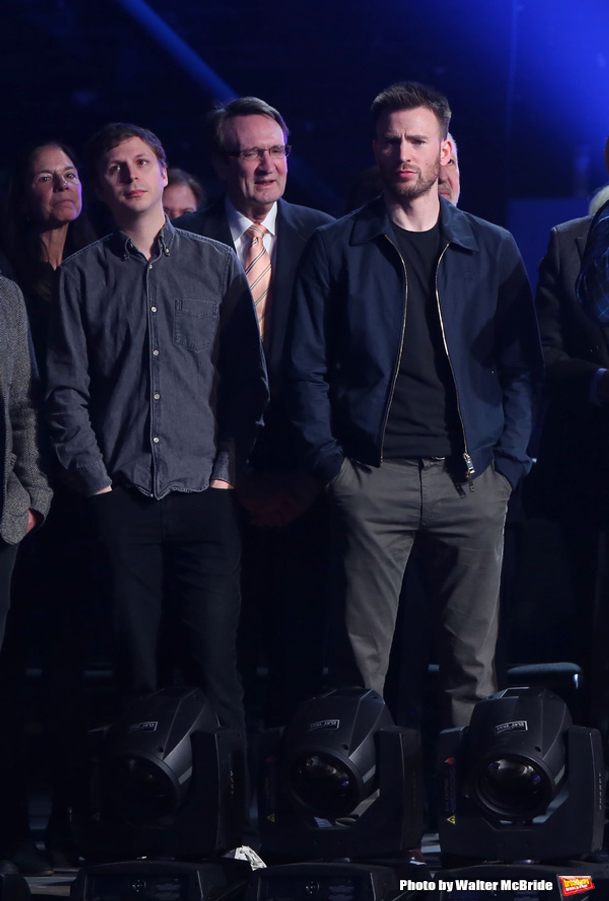 Michael Cera and Chris Evans  at 