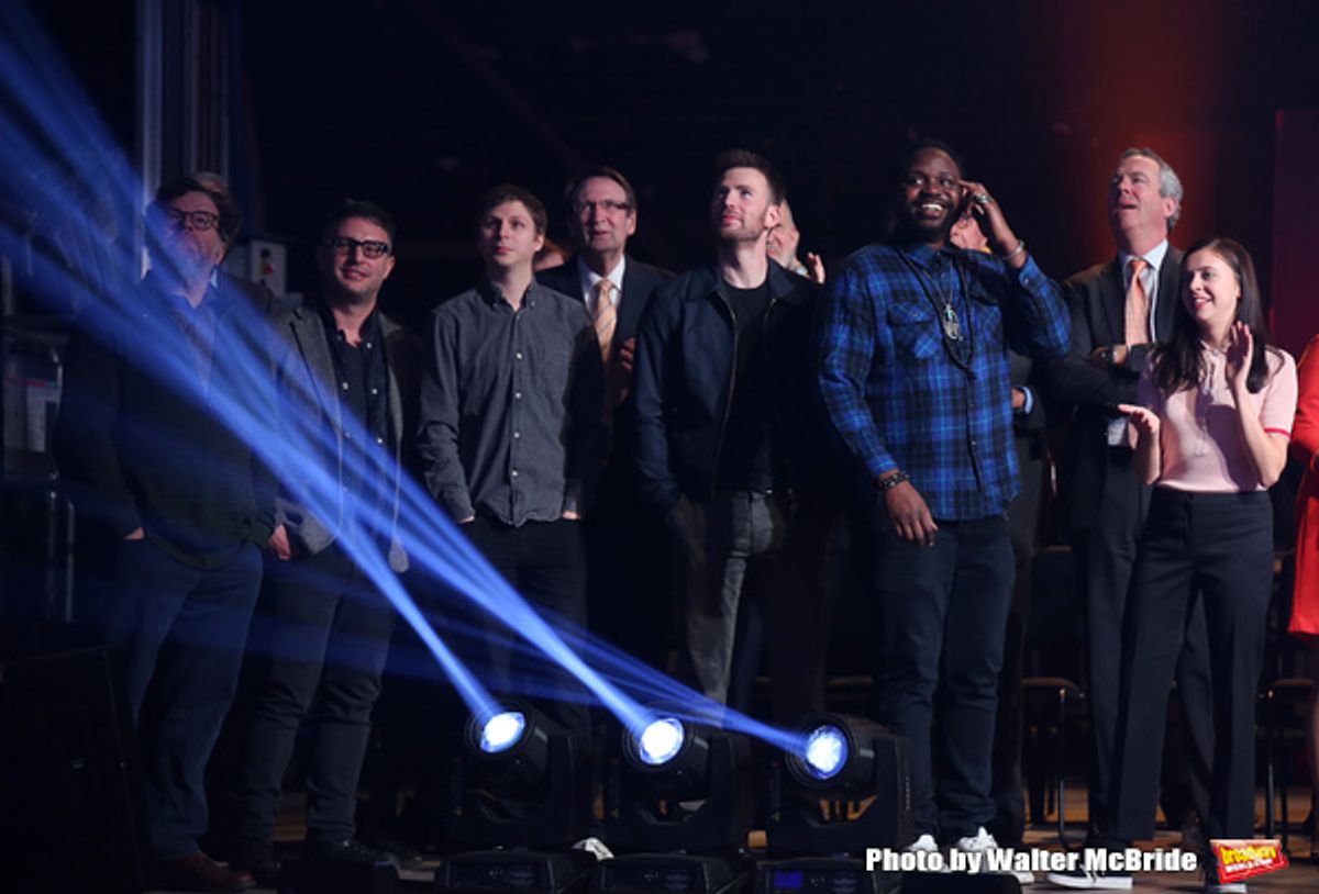 Kenneth Lonergan, Trip Cullman, Michael Cera, Chris Evans, Brian Tyree Henry and Bel Powley  at 